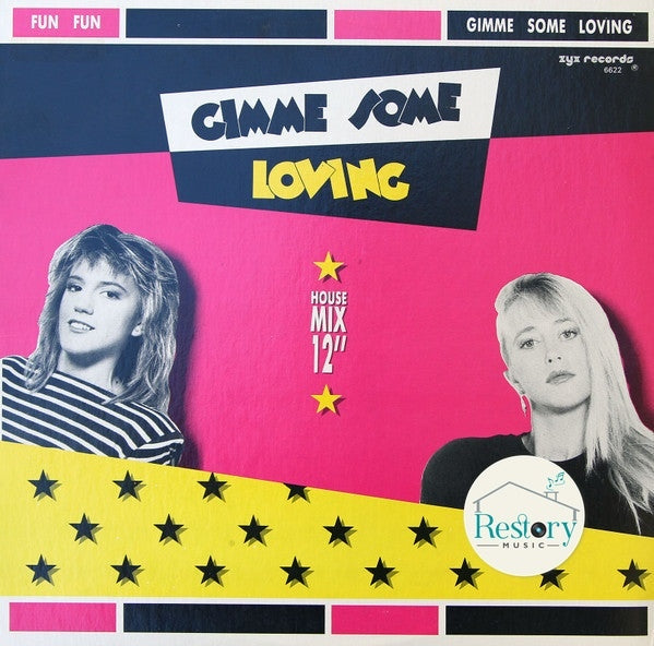 Fun Fun : Gimme Some Loving (12", Single)