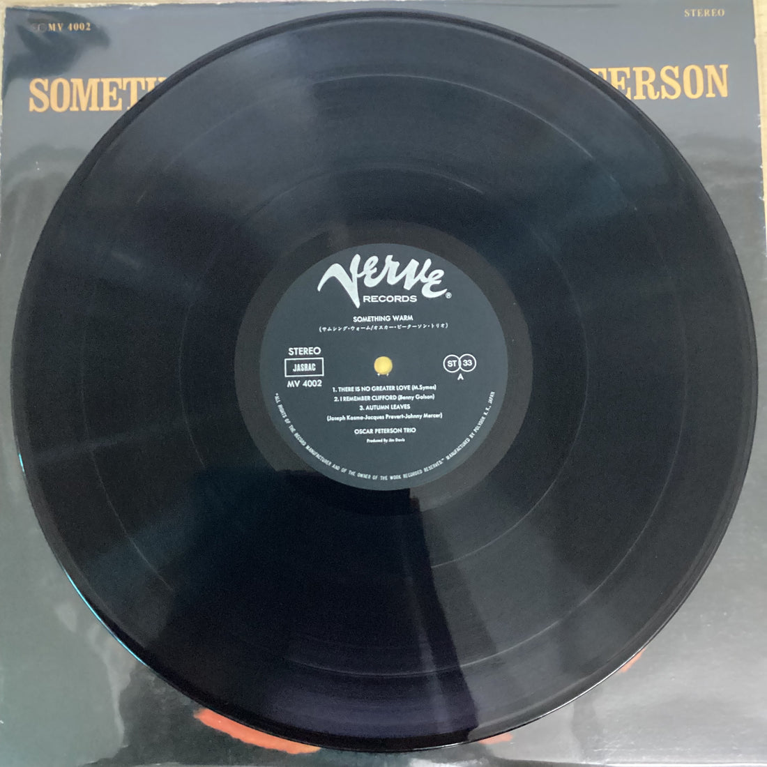 แผ่นเสียง Oscar Peterson - Something Warm Vinyl VG+