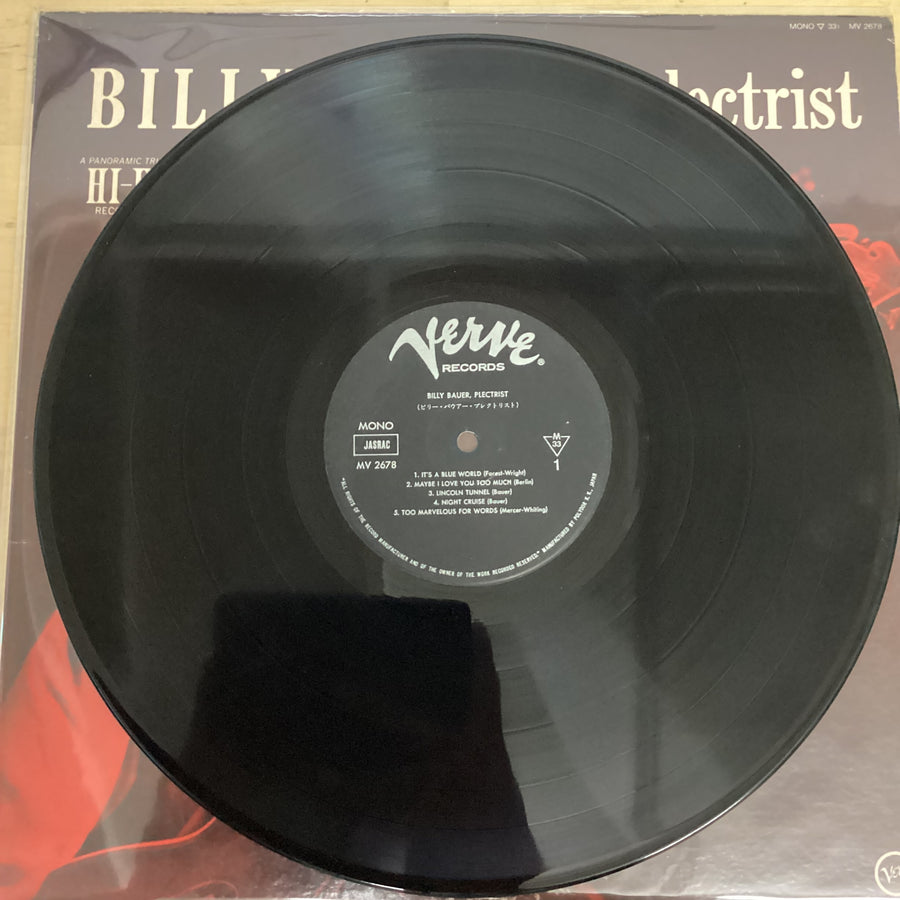 แผ่นเสียง Billy Bauer - Plectrist Vinyl VG+