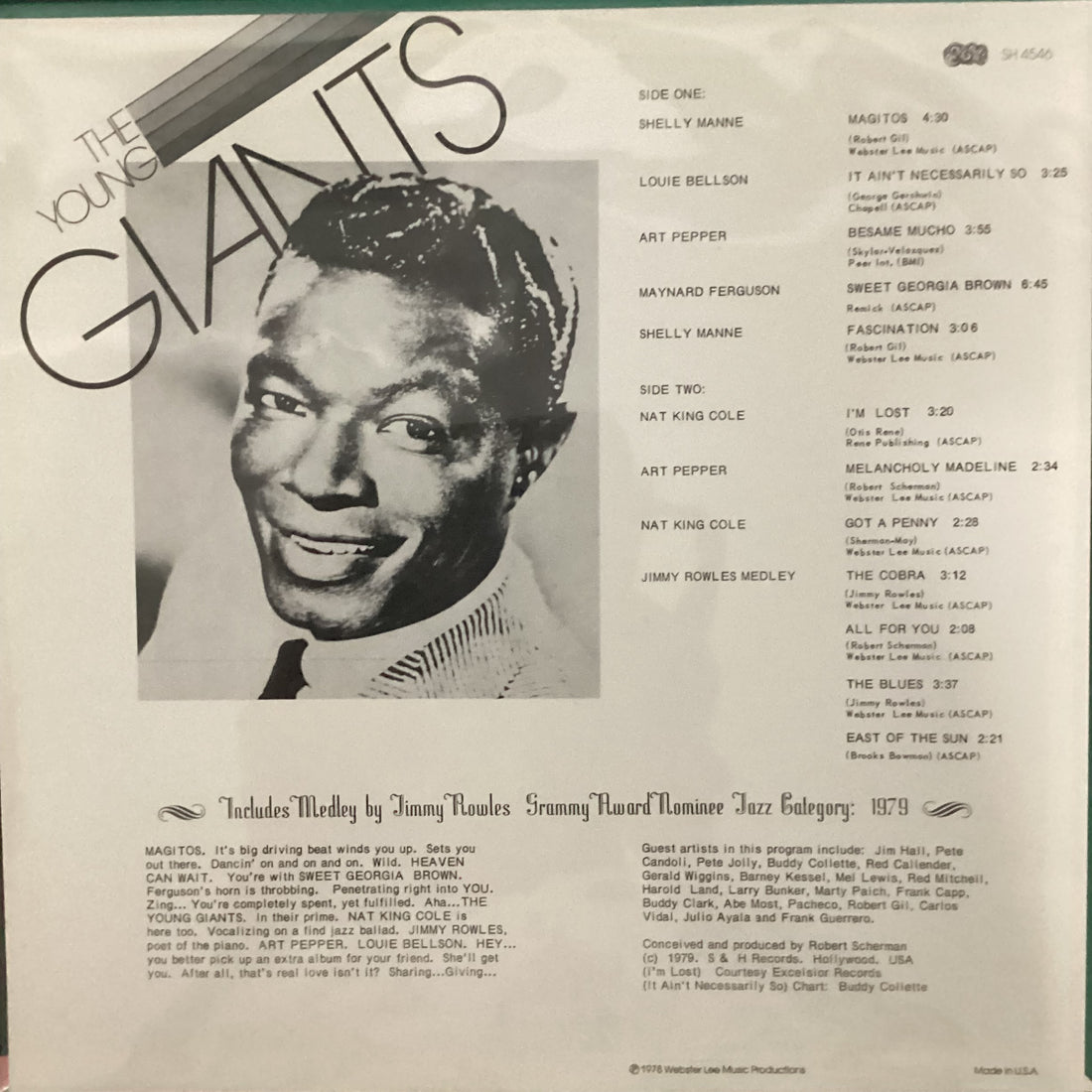 แผ่นเสียง The Young Giants - Special Edition Vol. 1 Vinyl VG