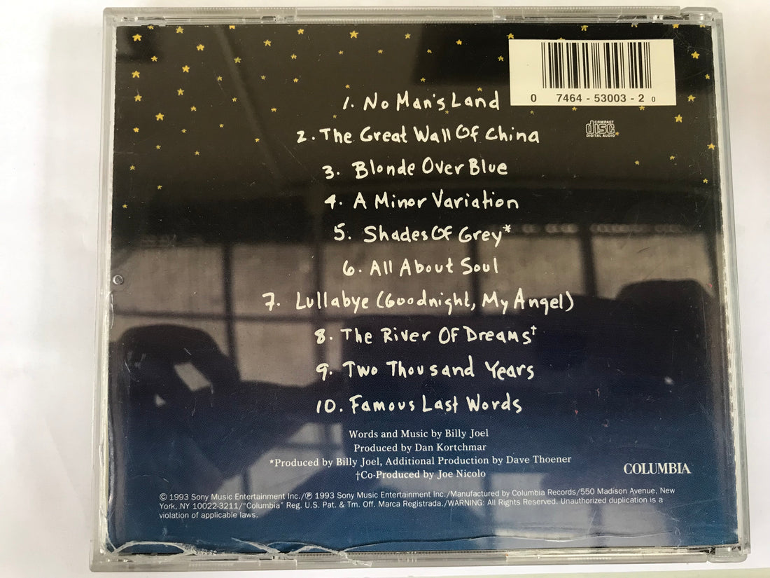 ซีดี Billy Joel - River Of Dreams CD VG+