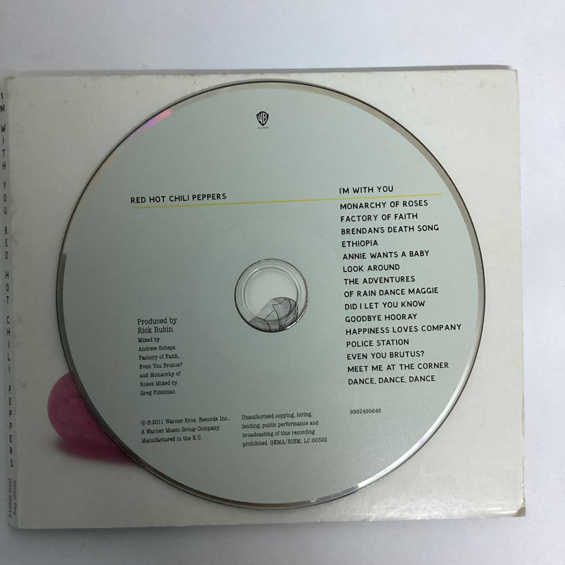 ซีดี Red Hot Chili Peppers - I'm With You CD VG+