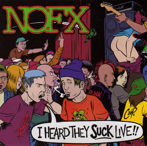 NOFX - I Heard They Suck Live!! CD VG+