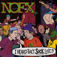 NOFX - I Heard They Suck Live!! CD VG+