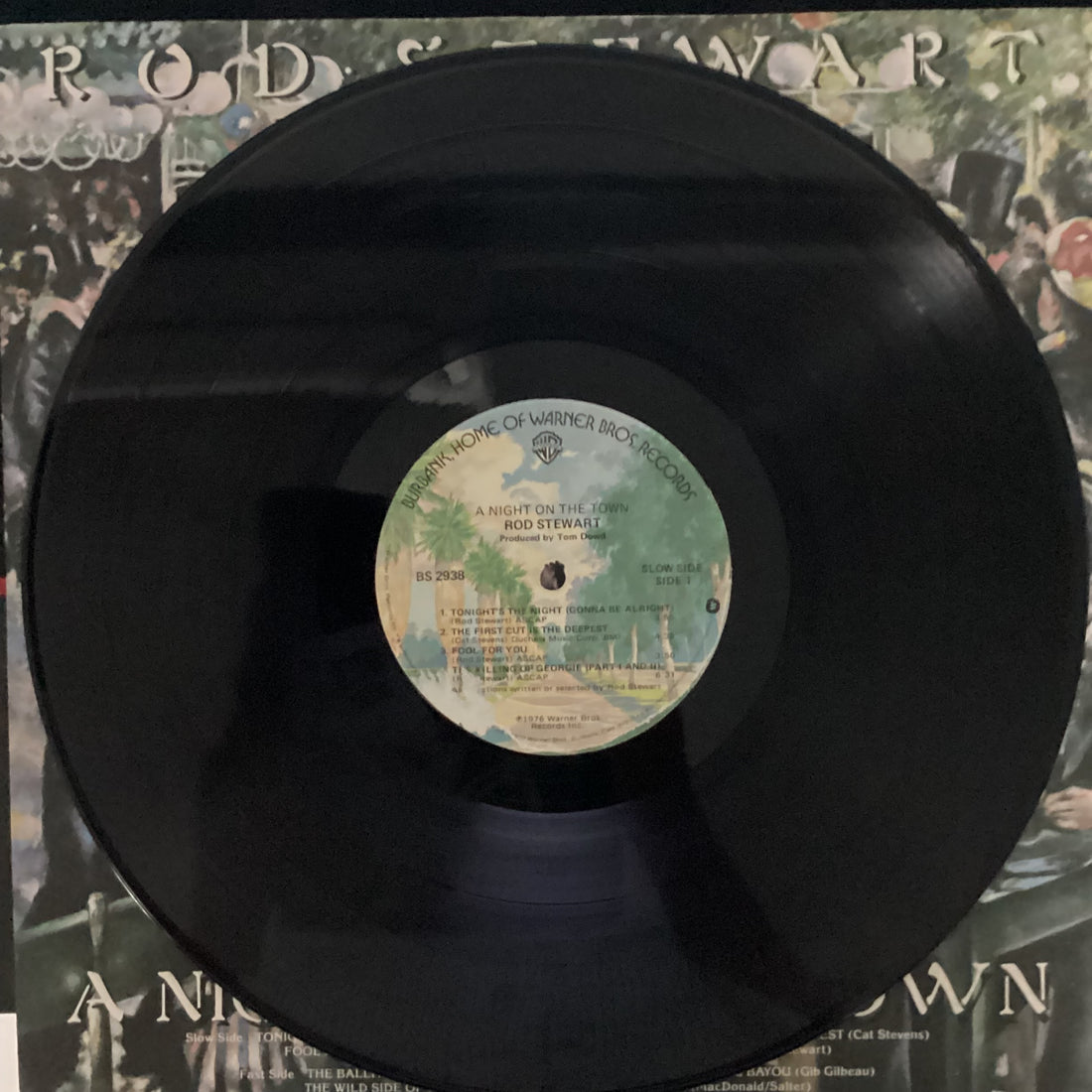 แผ่นเสียง Rod Stewart - A Night On The Town Vinyl VG+