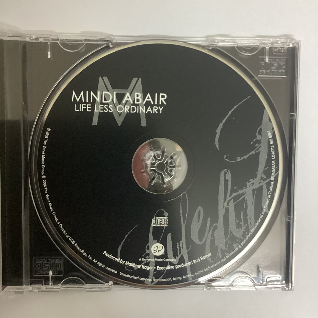 ซีดี Mindi Abair - Life Less Ordinary CD NM or M-
