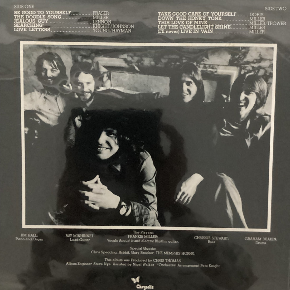 แผ่นเสียง Frankie Miller - Full House Vinyl VG+