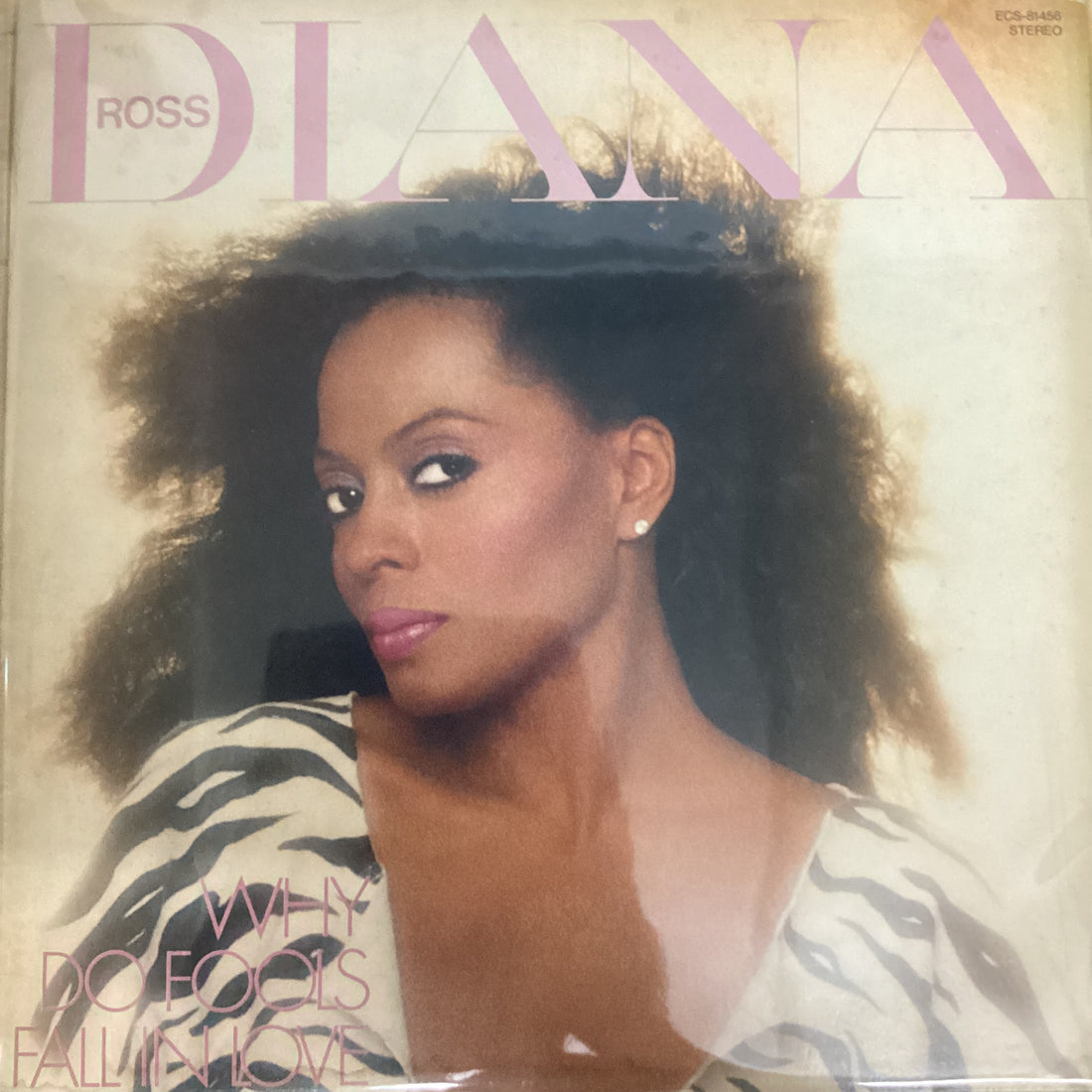 แผ่นเสียง Diana Ross - Why Do Fools Fall In Love = ファースト・レディ Vinyl VG+