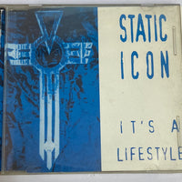 ซีดี Static Icon - It's A Lifestyle (CD) (VG+)