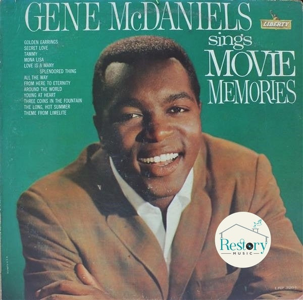 Eugene McDaniels : Sings Movie Memories (LP, Album, Mono)