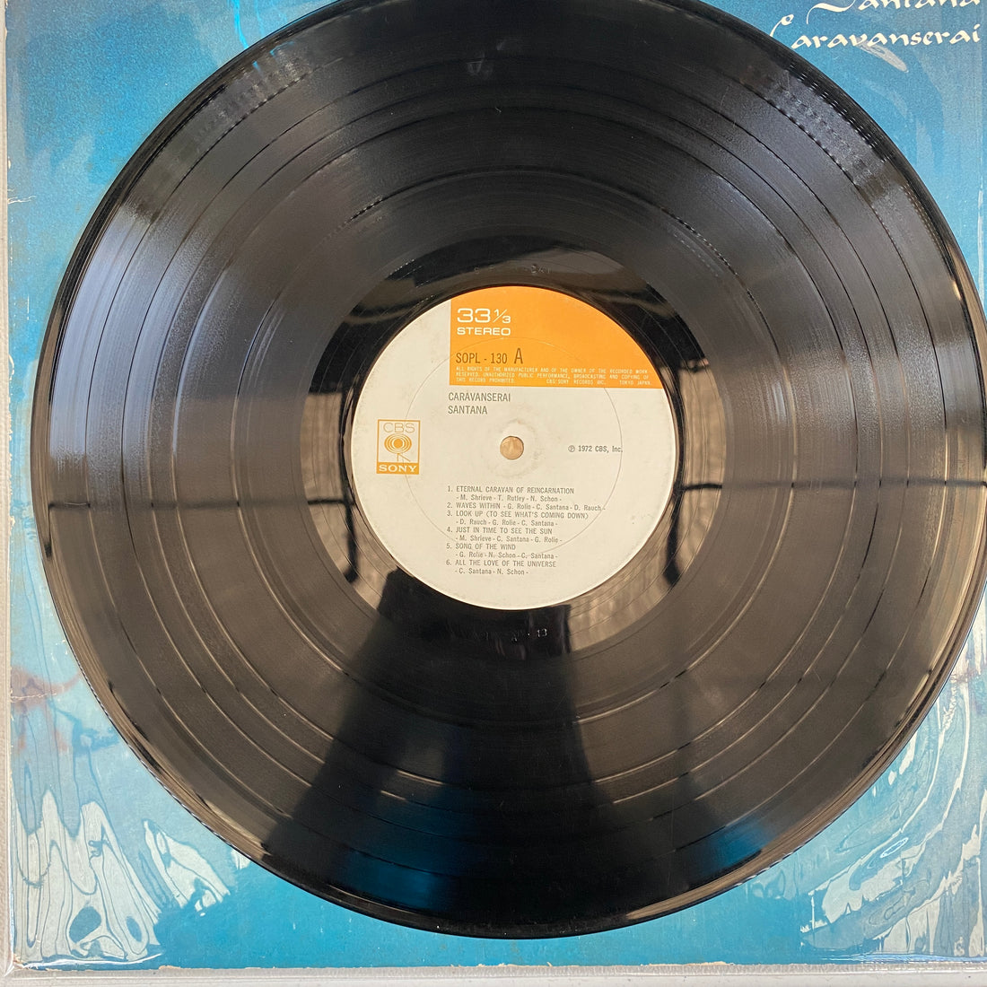 แผ่นเสียง Santana - Caravanserai Vinyl VG
