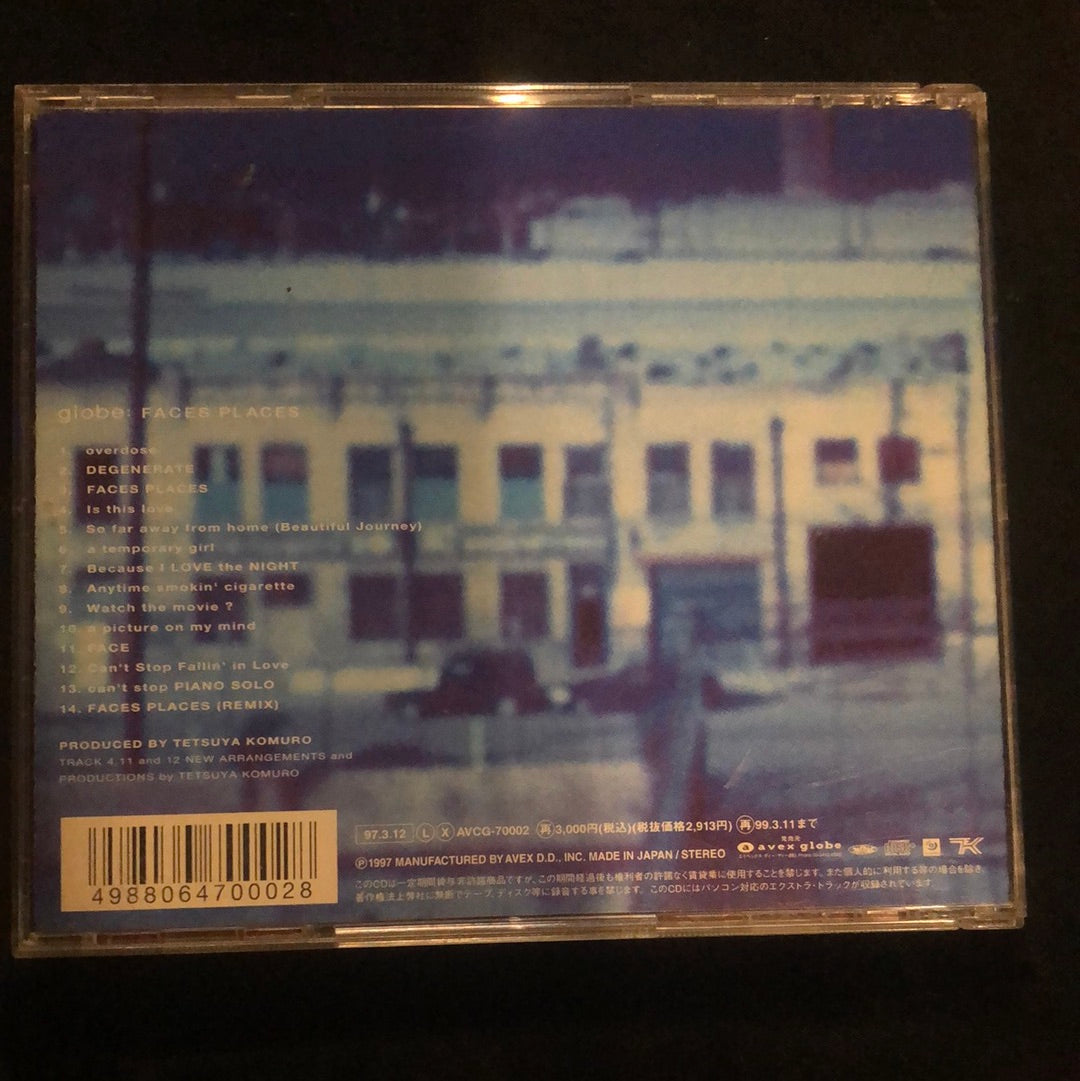 ซีดี Globe - Faces Places (CD) (VG)