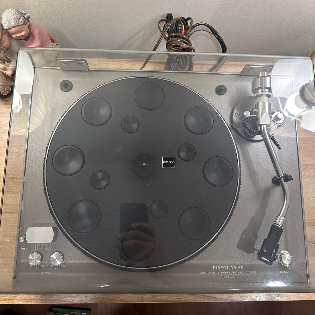 เครื่องเล่นแผ่นเสียง Sony PS-3700 Auto Return Direct Drive Turntable (220V)