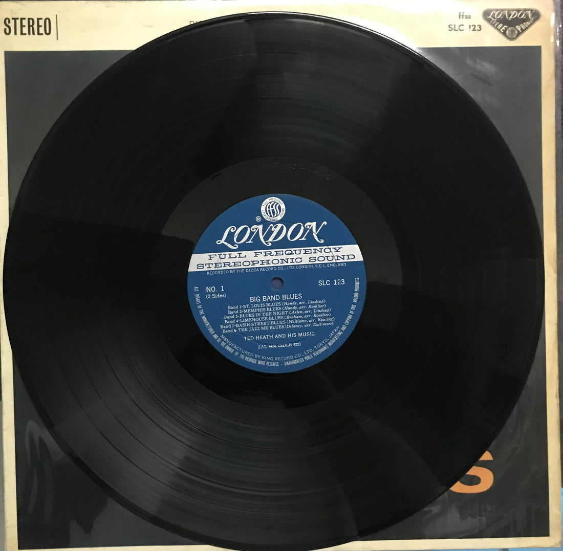 แผ่นเสียง Ted Heath And His Music - Big Band Blues Vinyl VG+