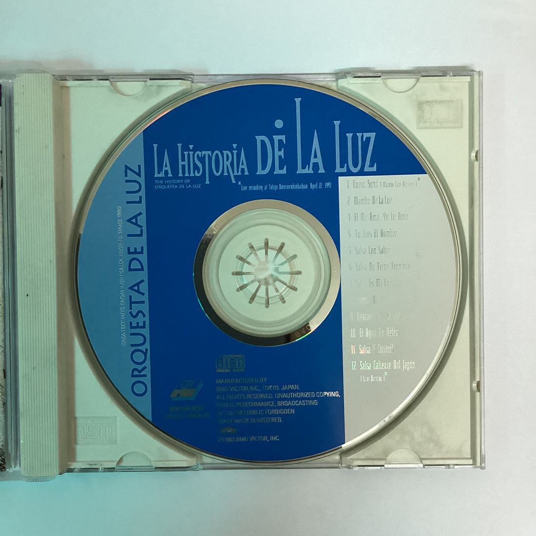 ซีดี Orquesta De La Luz - Historia De La Luz CD VG+
