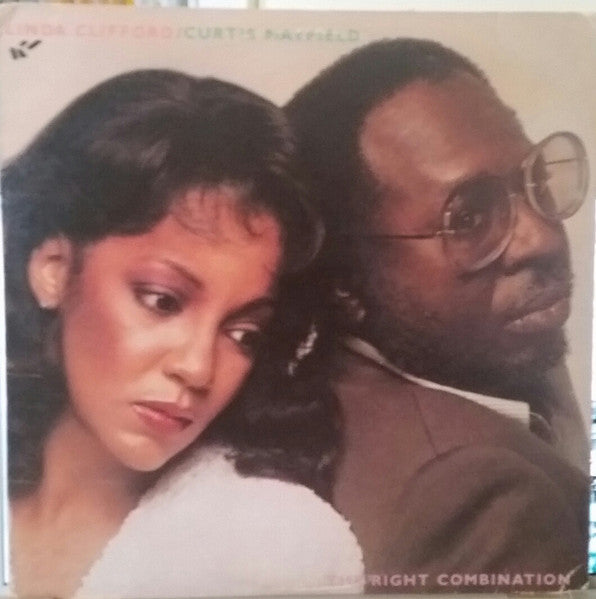 Curtis Mayfield, Linda Clifford : The Right Combination  (LP, Album, Promo)