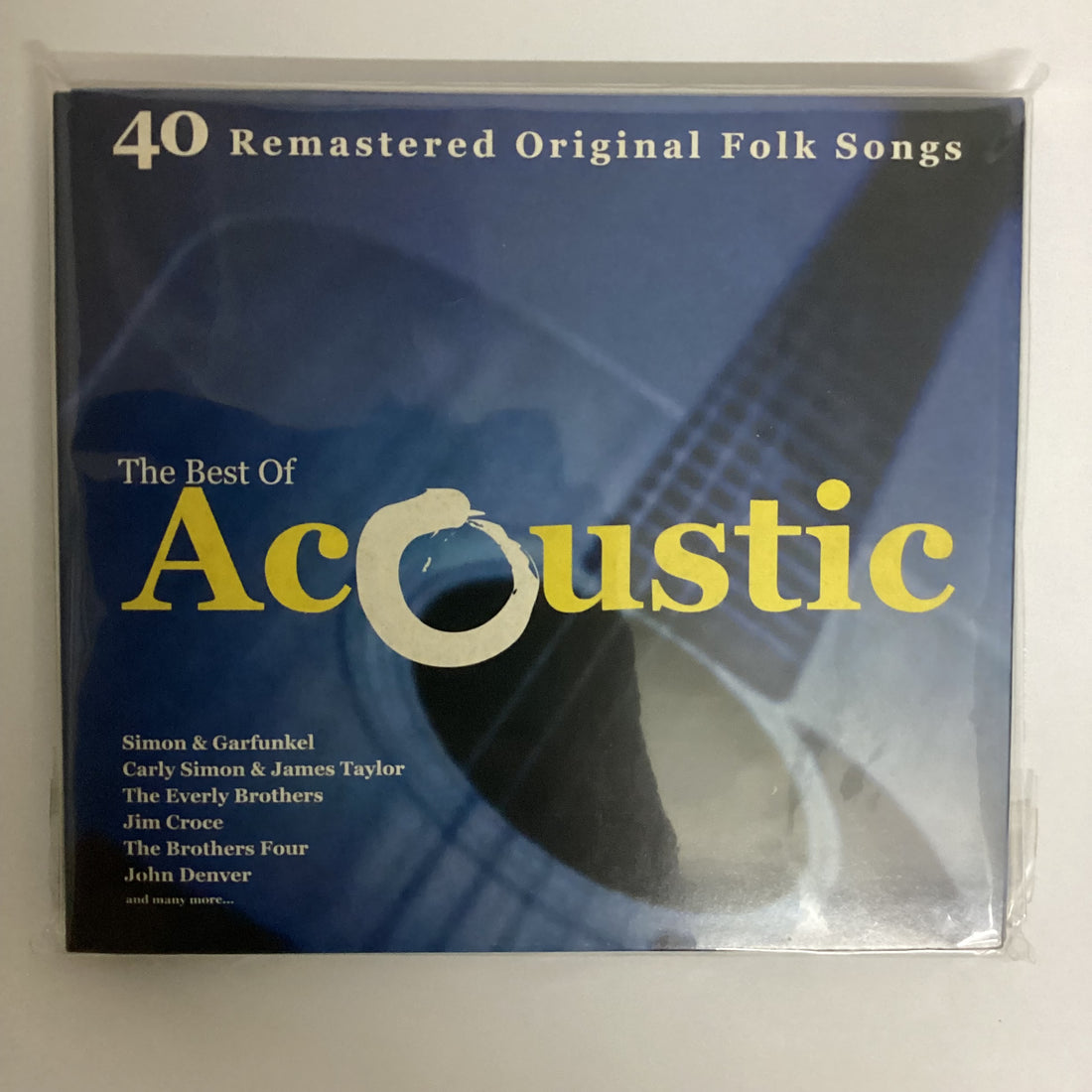 ซีดี Various - The Best Of Acoustic CD VG+ 2CDs