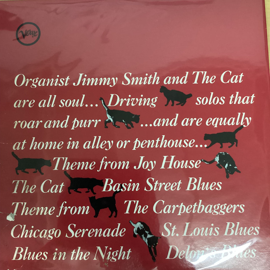 แผ่นเสียง Jimmy Smith - The Cat Vinyl VG+