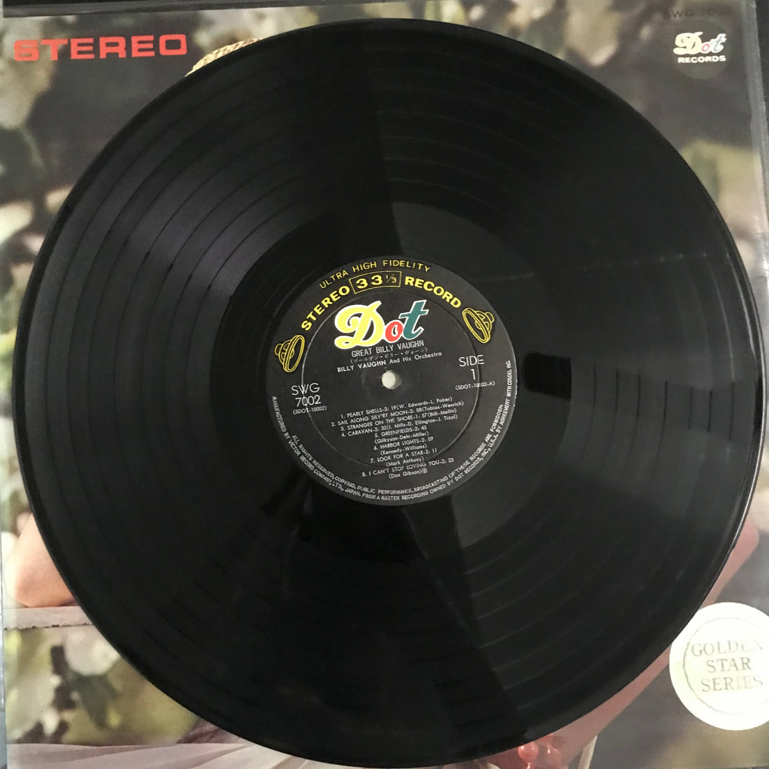 แผ่นเสียง Billy Vaughn And His Orchestra - Great Billy Vaughn Vinyl VG+