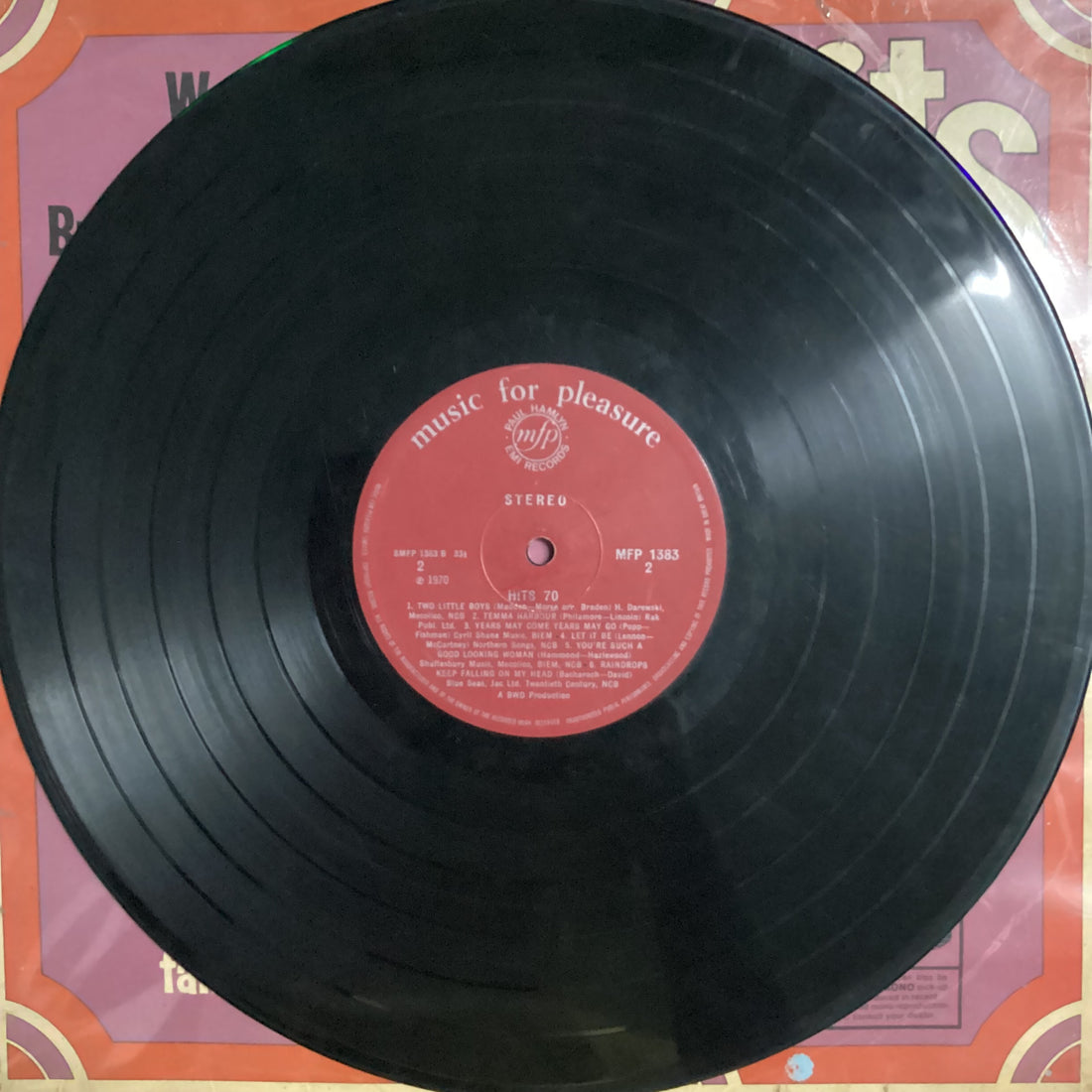 แผ่นเสียง Various - Hits'70 - 12 Hits Superbly Recorded On One LP Vinyl VG