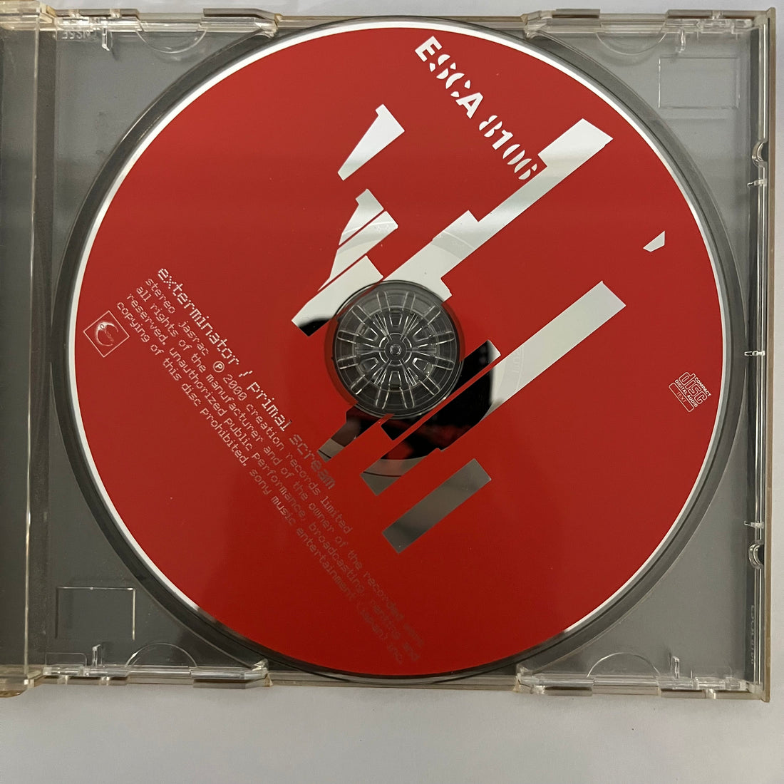 ซีดี Primal Scream - XTRMNTR CD VG+