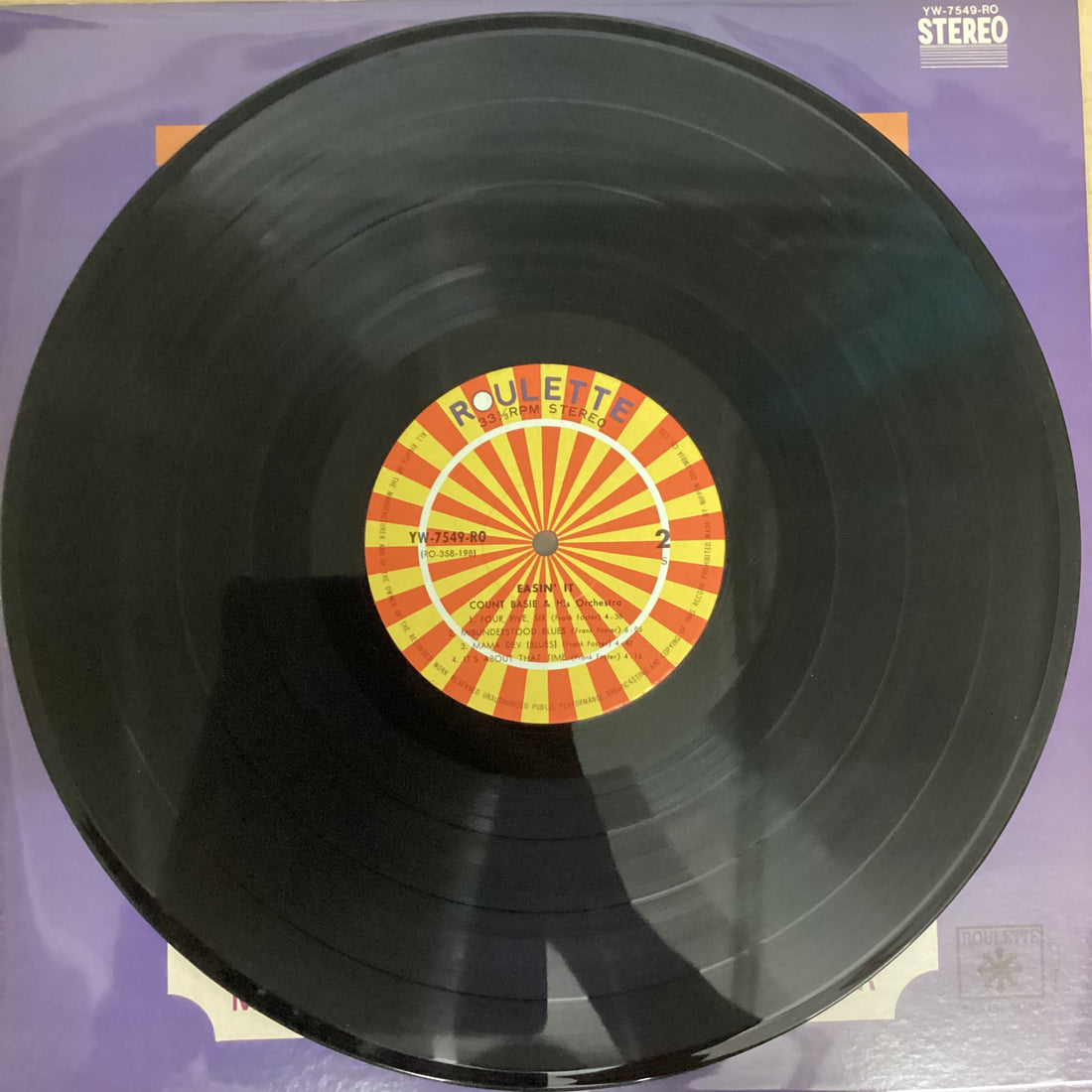 แผ่นเสียง Count Basie Orchestra - Easin' It Vinyl VG+