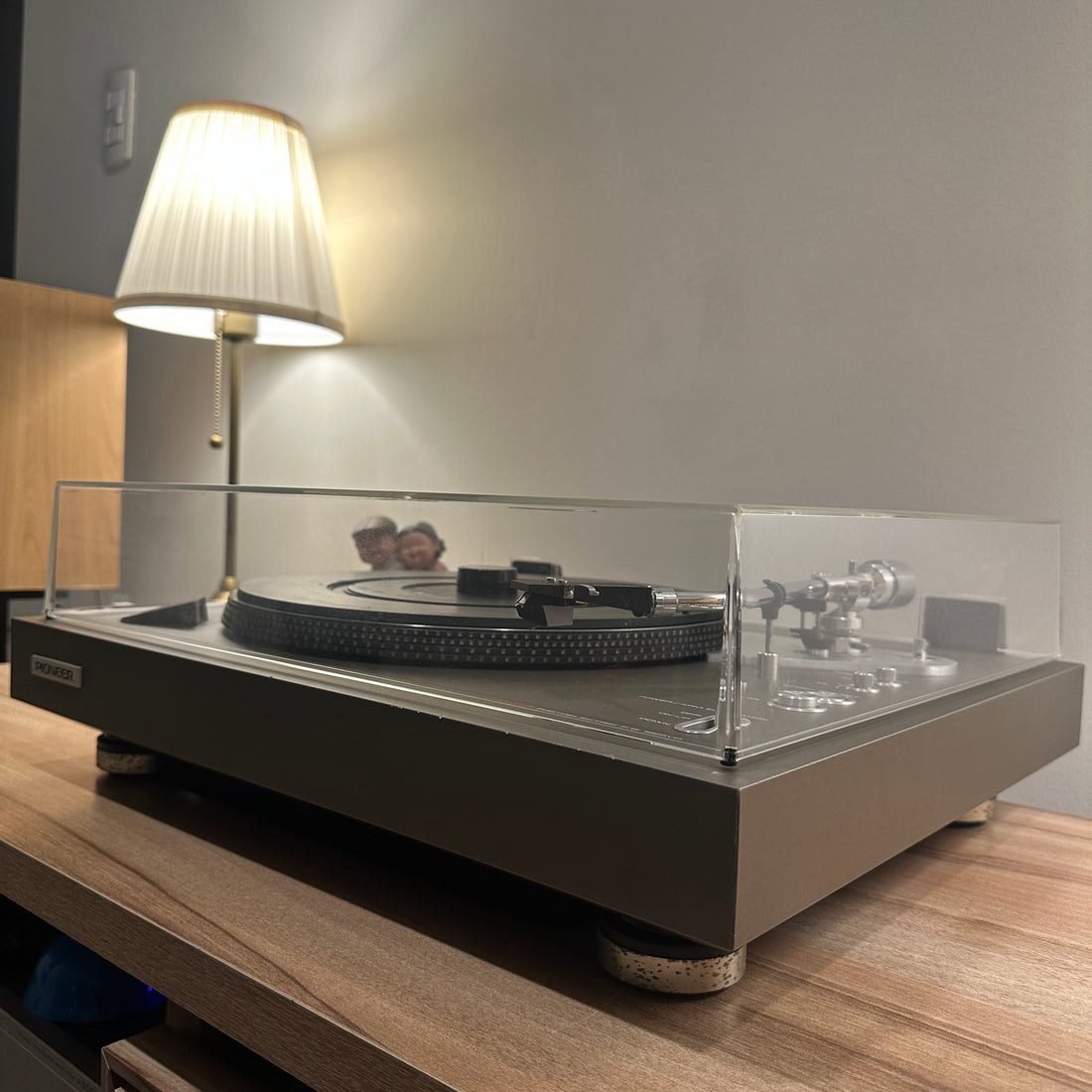 เครื่องเล่นแผ่นเสียง Pioneer PL-1250S Manual Direct Drive Turntable (220V)