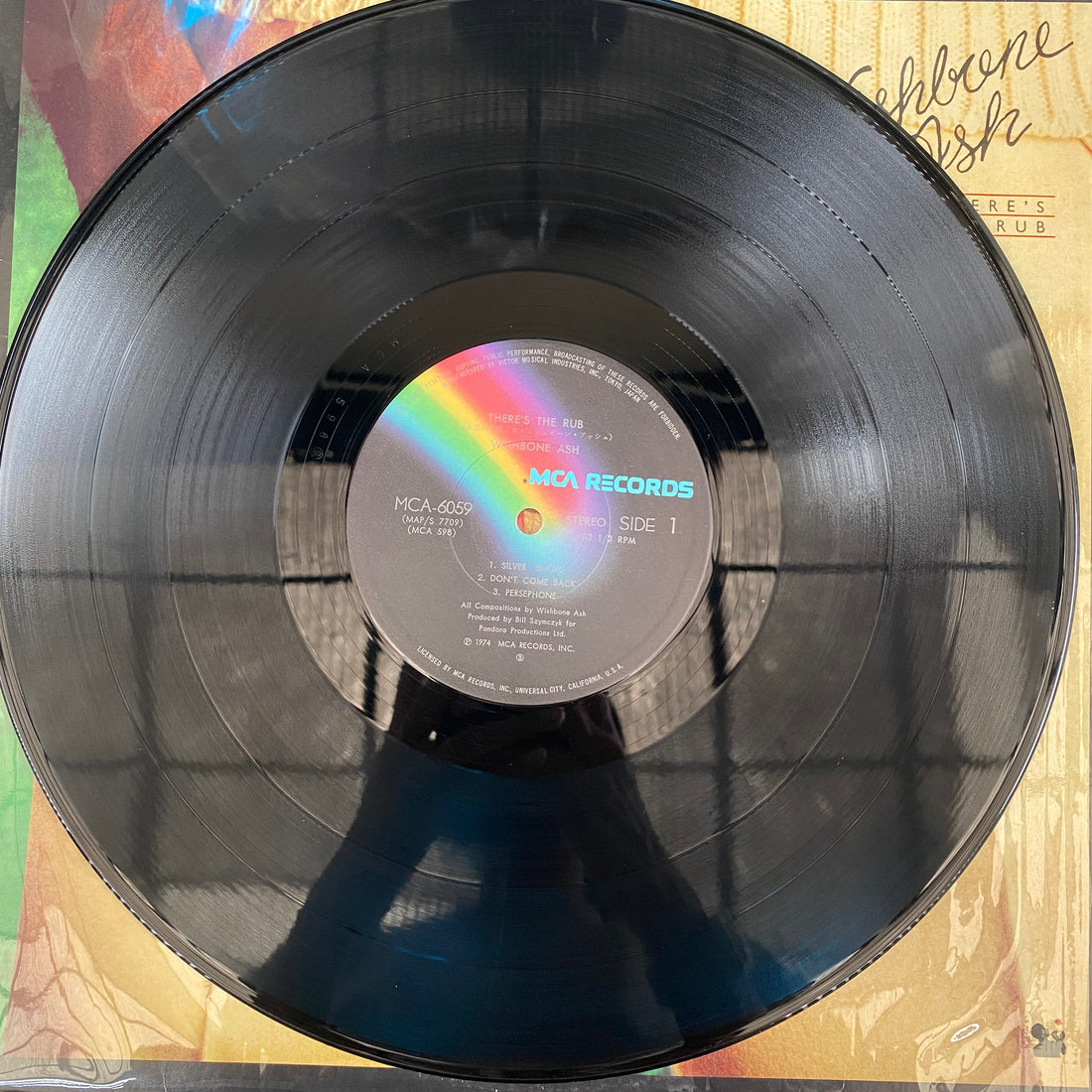 แผ่นเสียง Wishbone Ash - There's The Rub Vinyl VG+
