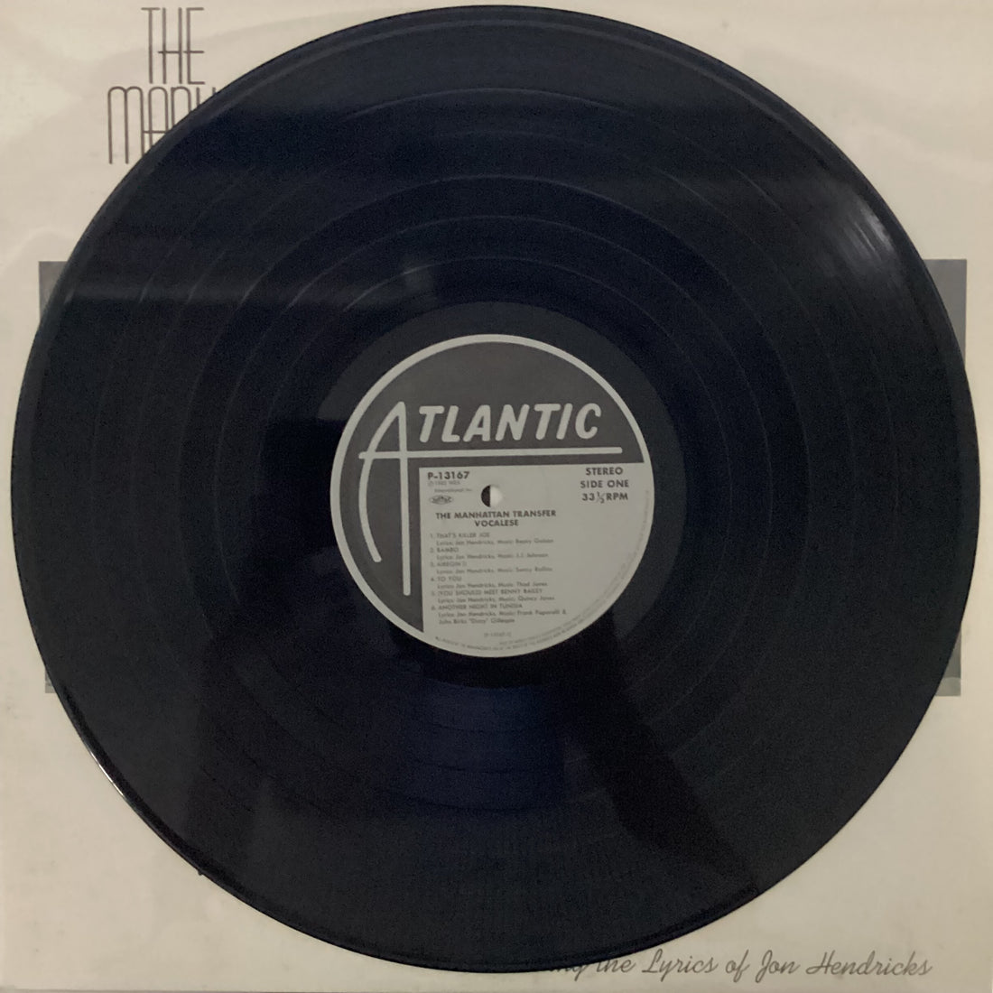 แผ่นเสียง The Manhattan Transfer - Vocalese Vinyl VG+