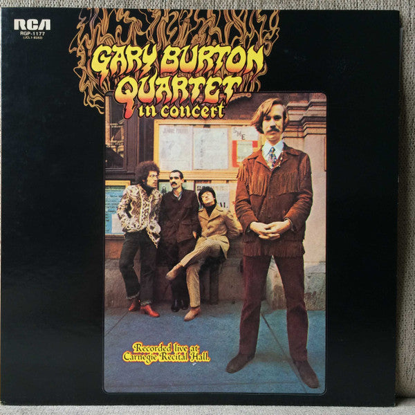 Gary Burton Quartet : Gary Burton Quartet In Concert (LP, Album, RE)