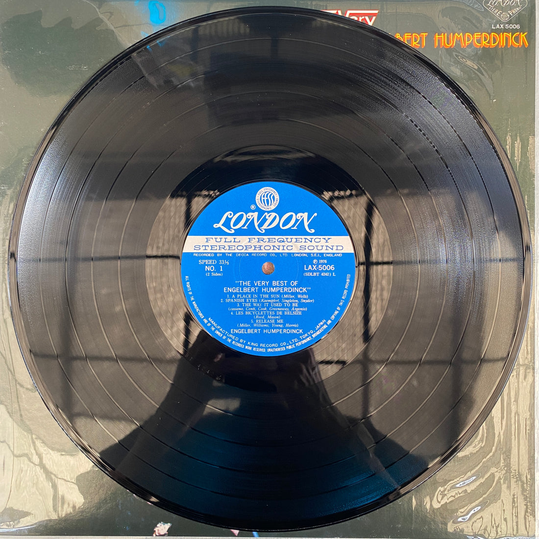 แผ่นเสียง Engelbert Humperdinck - The Very Best Of Engelbert Humperdinck Vinyl VG+
