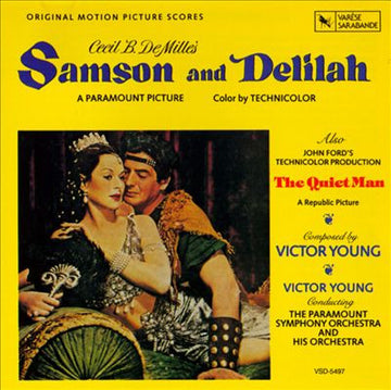 Victor Young : Samson And Delilah / The Quiet Man (LP, Album, Mono)