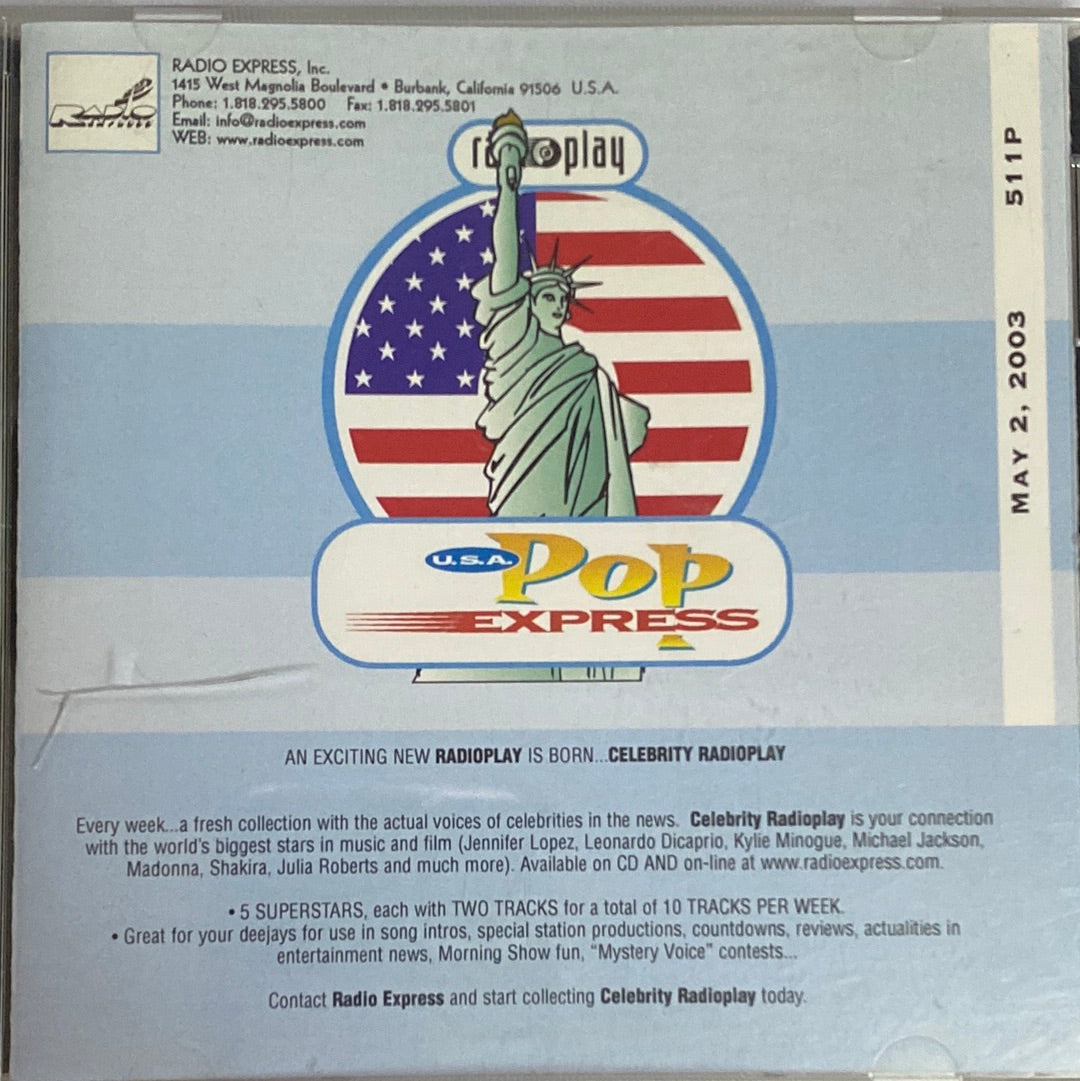 ซีดี Various - U.S.A. Pop Express 511 P (CD) (VG+)