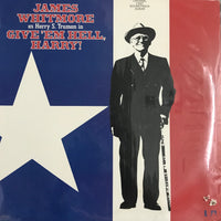 แผ่นเสียง James Whitmore - James Whitmore As Harry S. Truman In Give 'Em Hell, Harry! Vinyl VG+ 2LPs