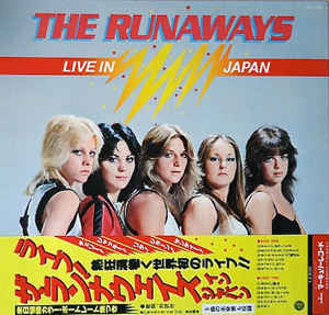 The Runaways : Live In Japan (LP, Album, Promo)