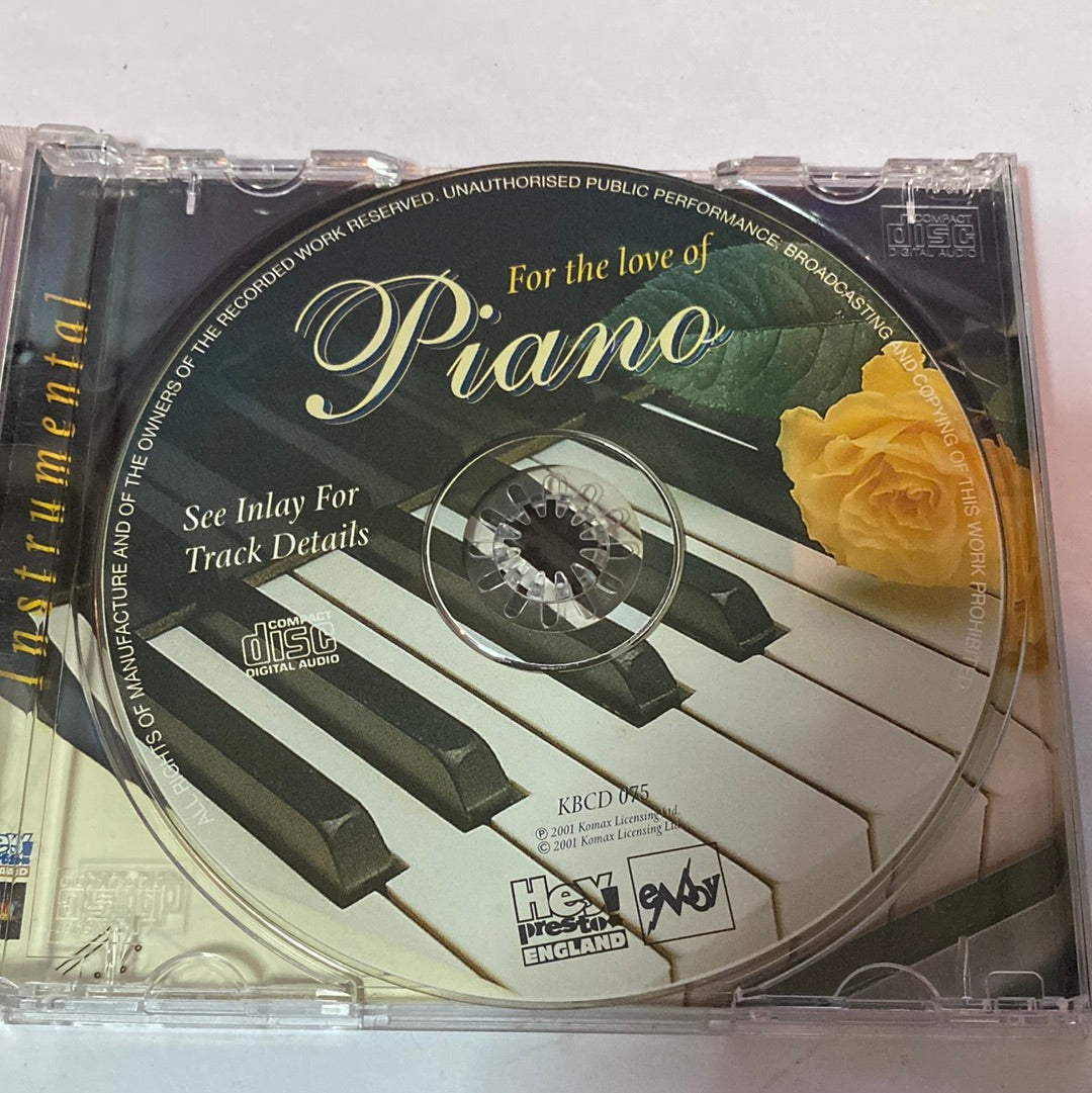 ซีดี Unknown Artist - For The Love Of Piano (CD) (VG+)