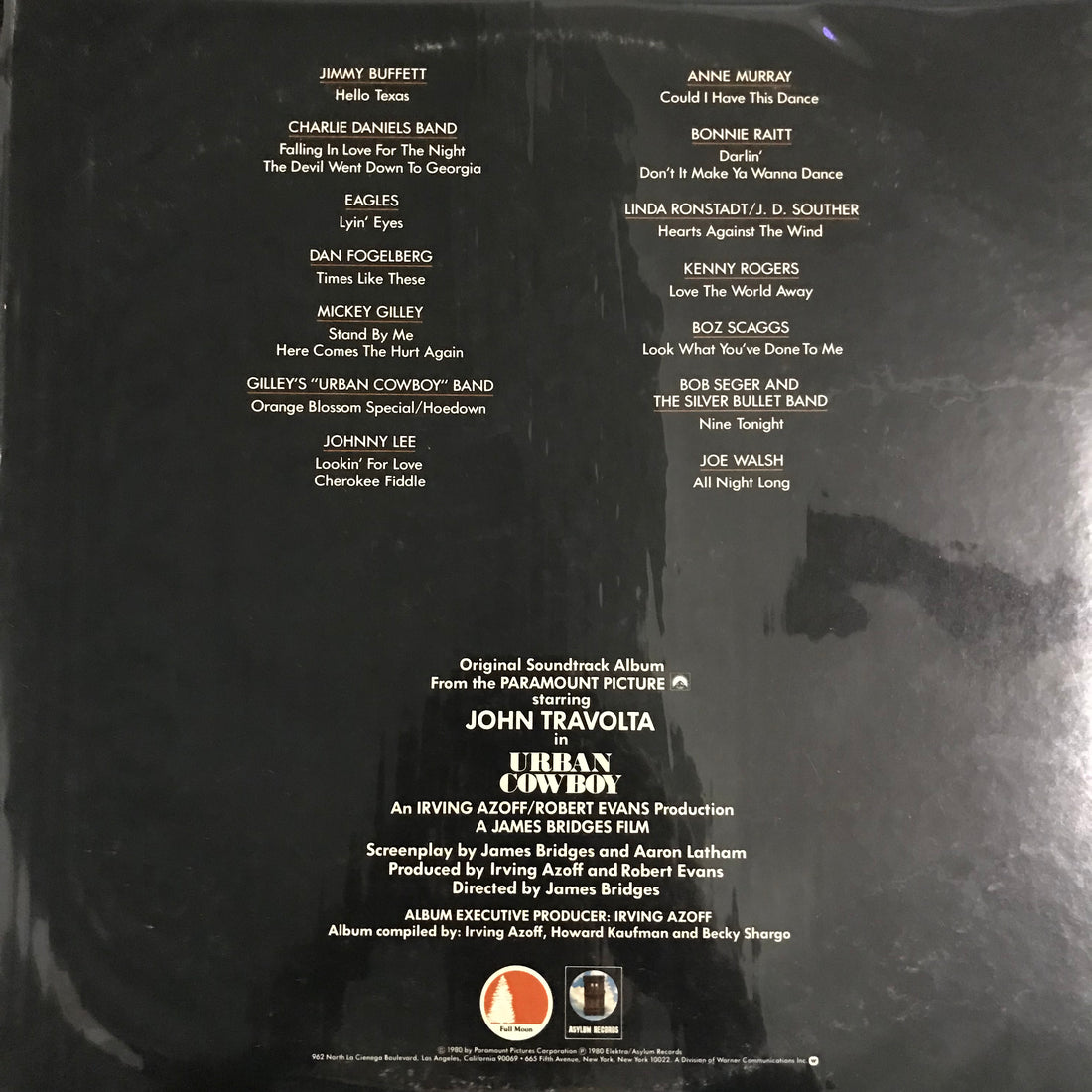 แผ่นเสียง Various - Urban Cowboy Original Motion Picture Soundtrack Vinyl VG+ 2LPs