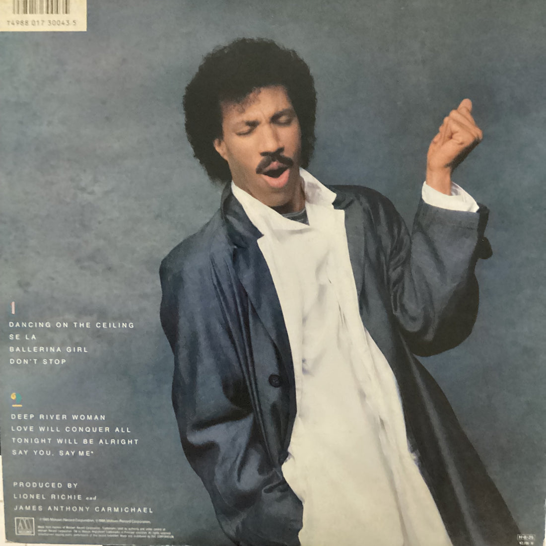 แผ่นเสียง Lionel Richie - Dancing On The Ceiling Vinyl VG+