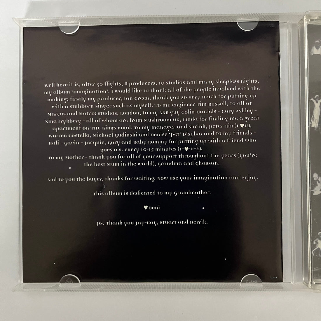 ซีดี Deni Hines - Imagination CD VG+