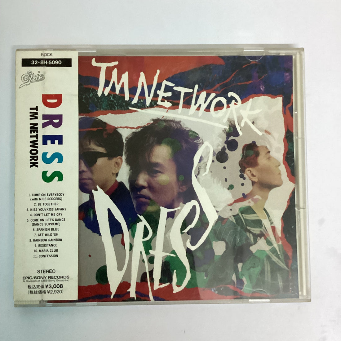 ซีดี TM Network - Dress CD VG+