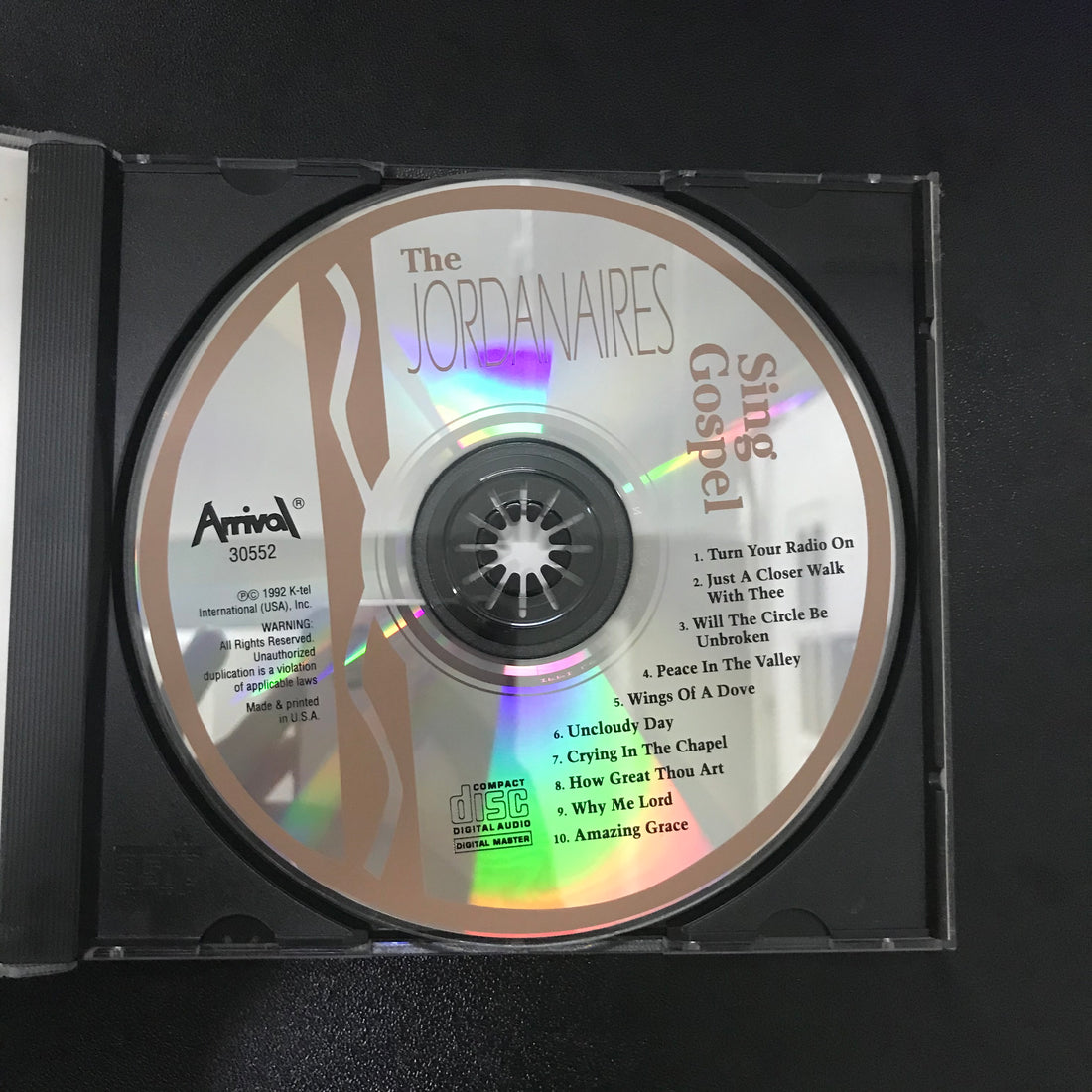 ซีดี The Jordanaires - Sing Gospel CD VG+