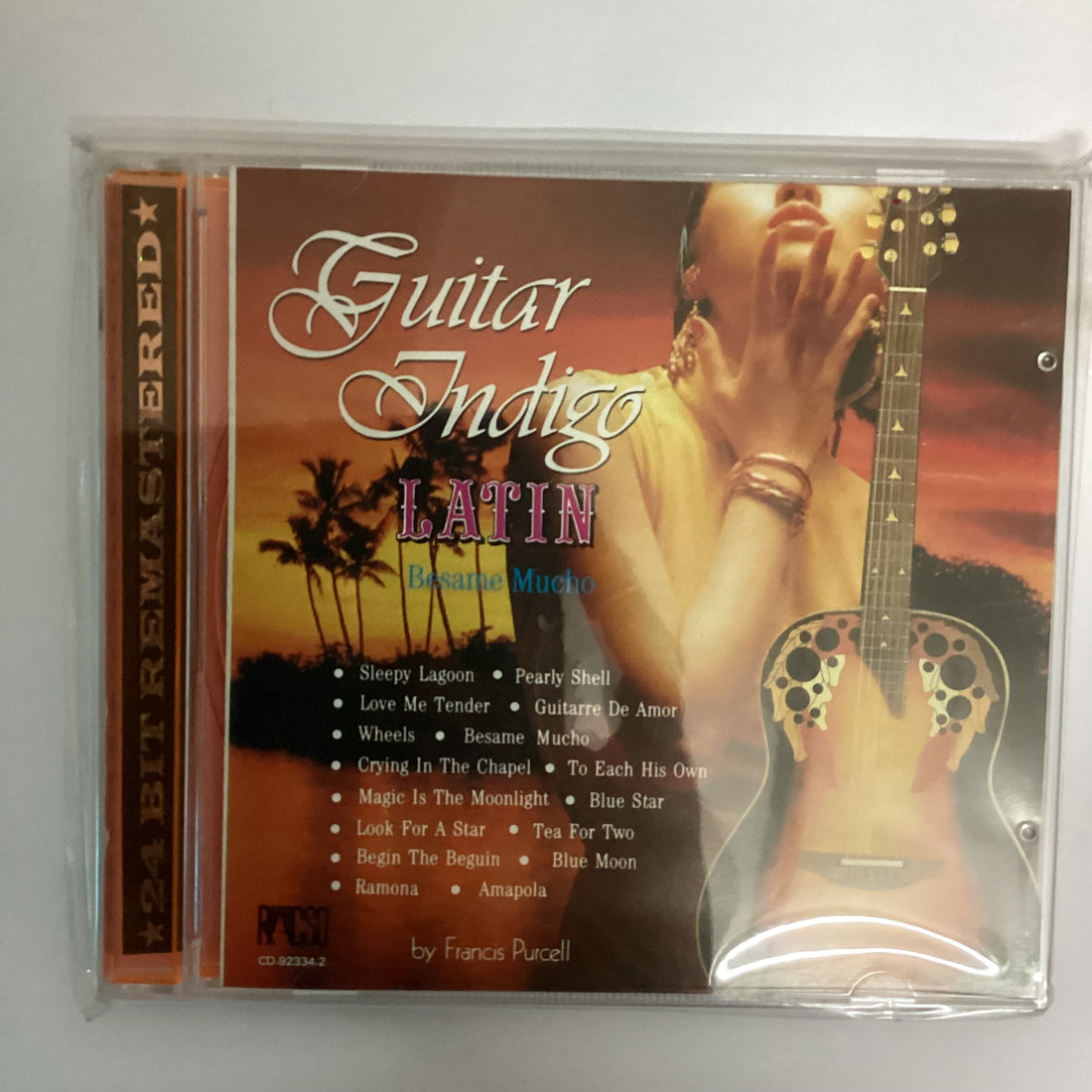 ซีดี Francis Purcell - Guitar Indigo Latin: Besame Mucho CD NM or M-