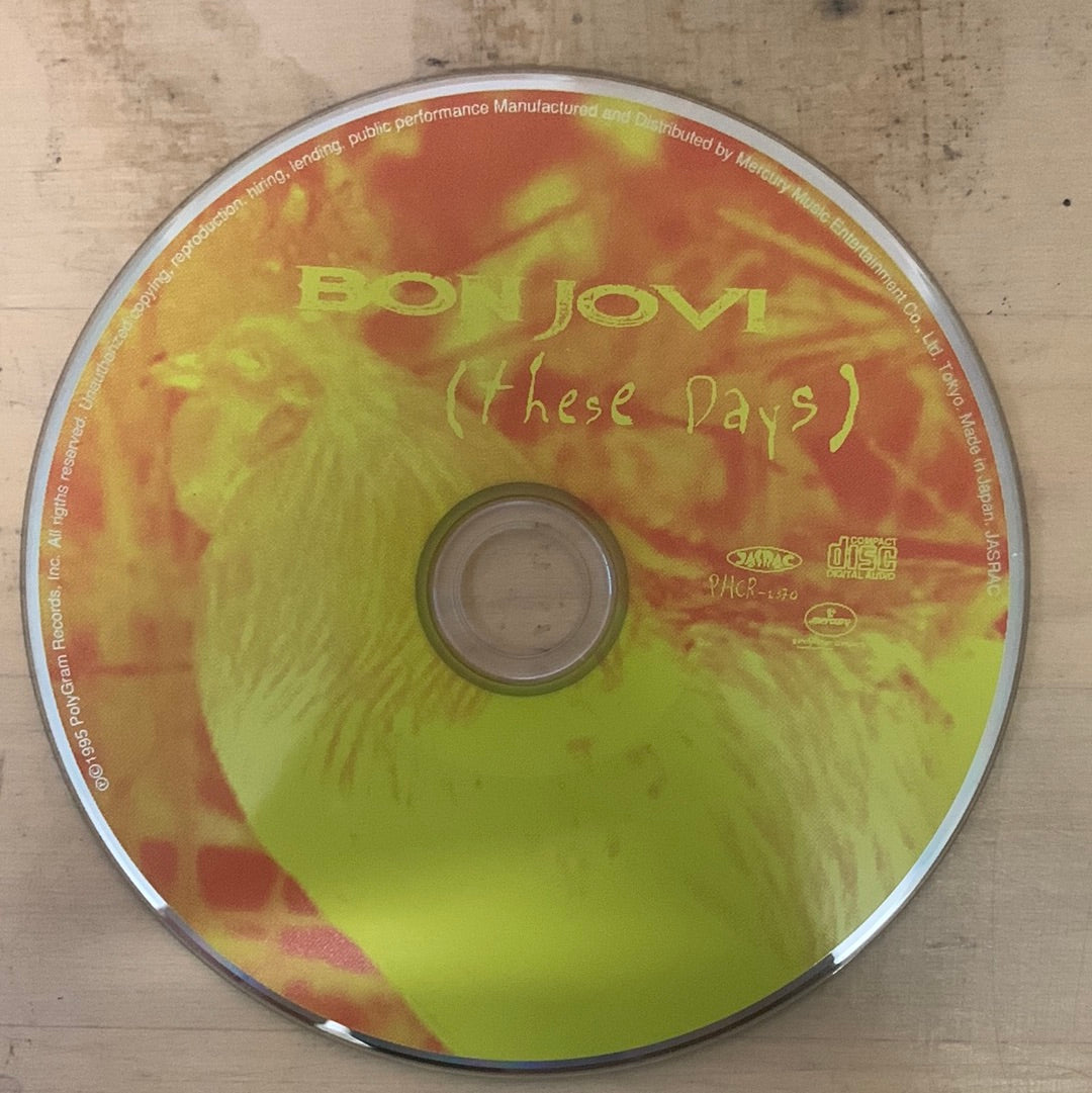 ซีดี Bon Jovi - These Days CD VG