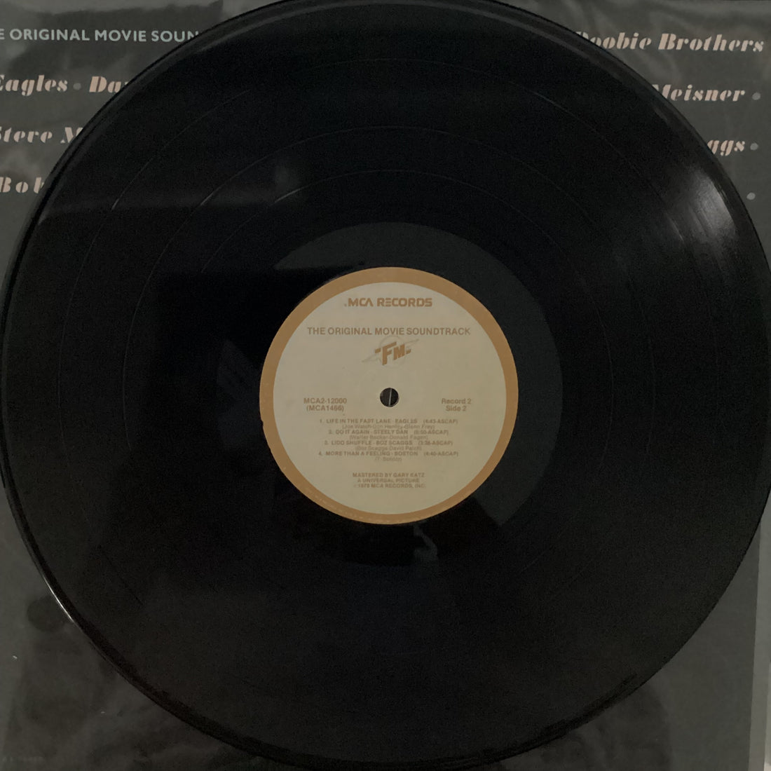 Various - FM The Original Movie Soundtrack Vinyl VG+ 2LPs