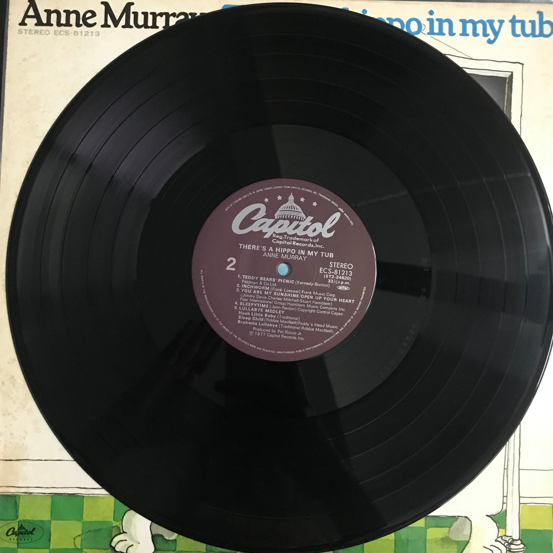 แผ่นเสียง Anne Murray - There's A Hippo In My Tub Vinyl VG+