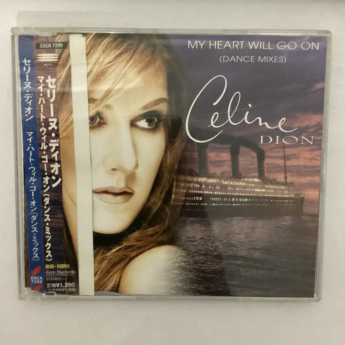 ซีดี Céline Dion - My Heart Will Go On Dance Mixes CD VG+