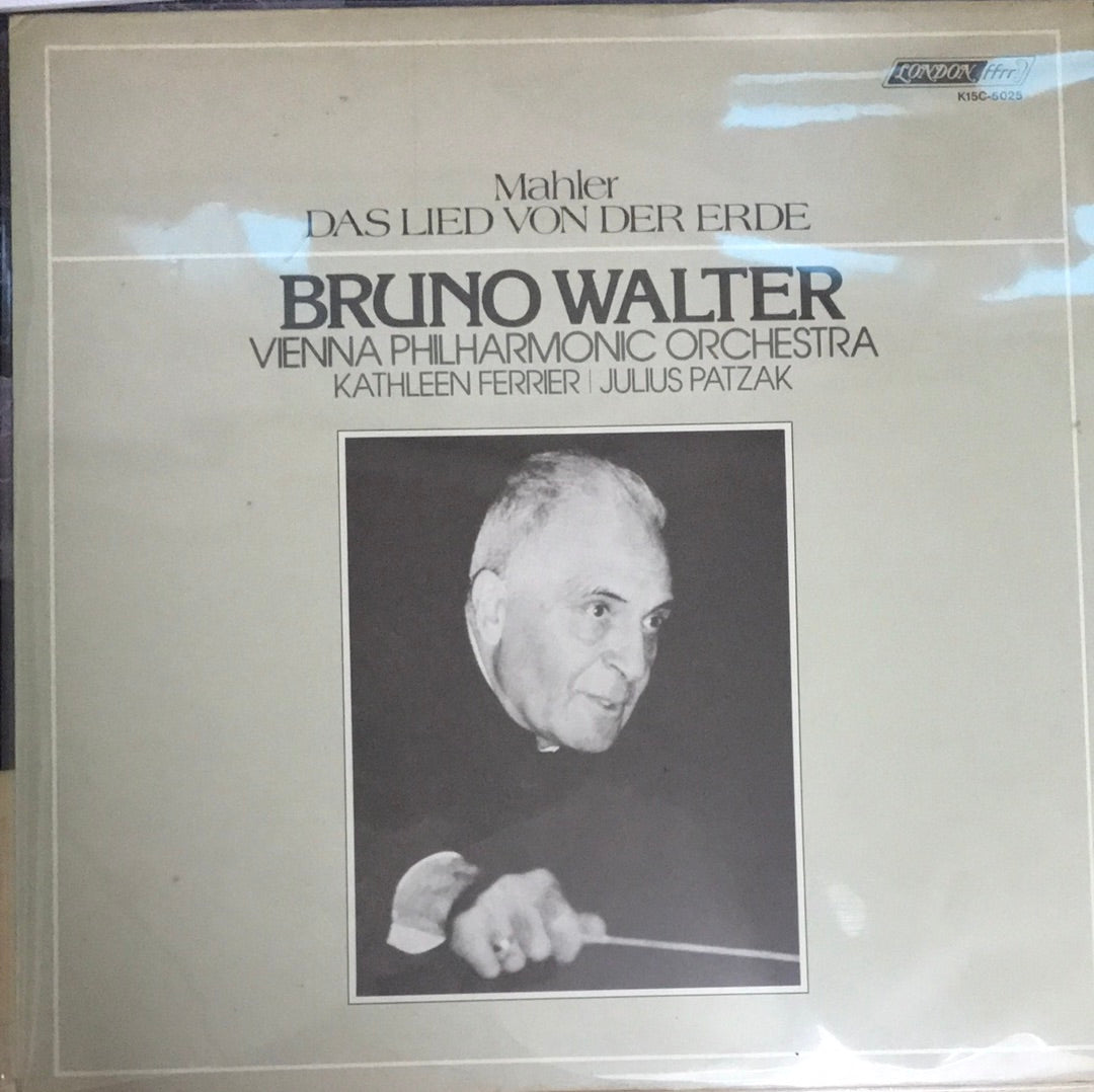 แผ่นเสียง Gustav Mahler - Kathleen Ferrier, Julius Patzak, Wiener Philharmoniker, Bruno Walter - Das Lied Von Der Erde Vinyl VG+