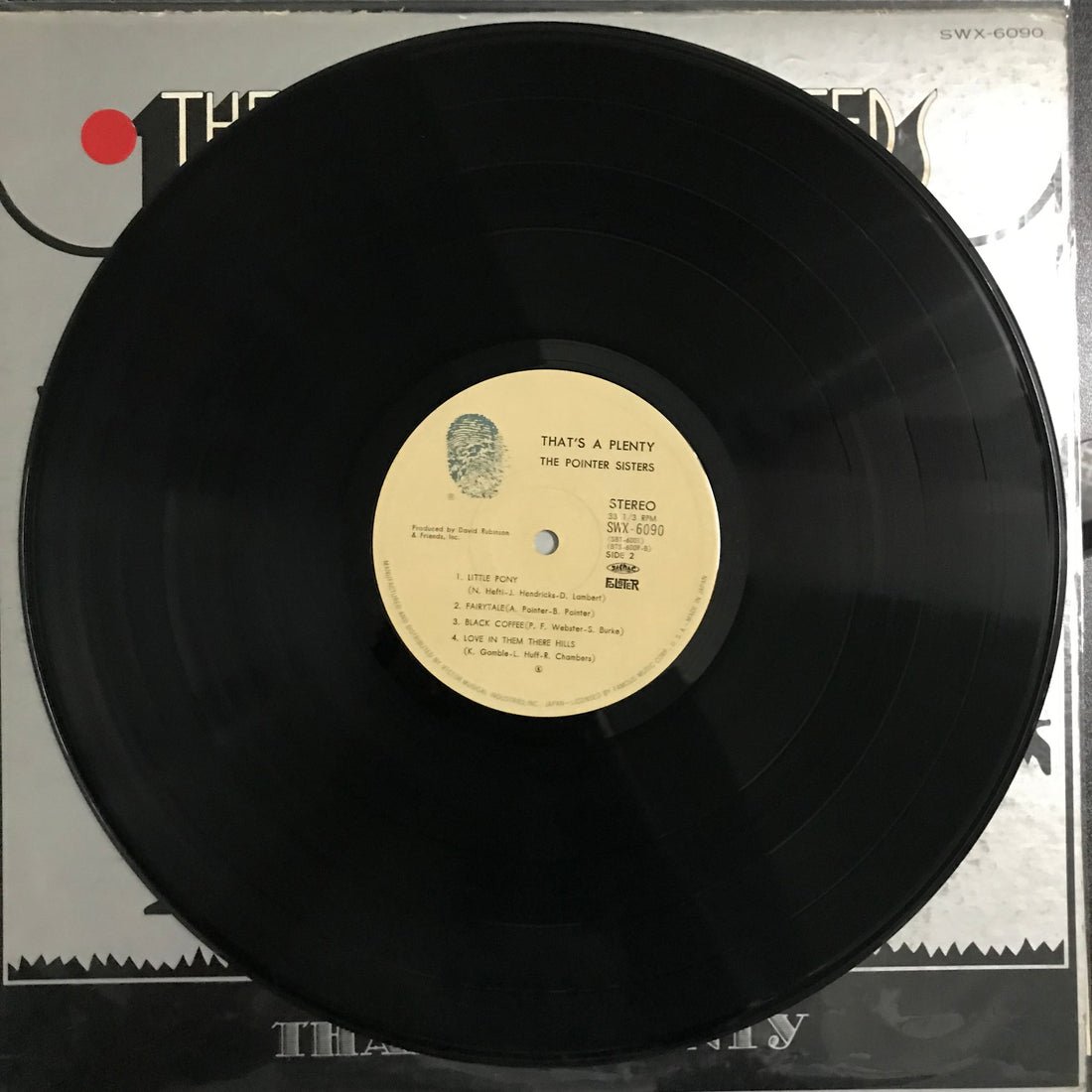 แผ่นเสียง Pointer Sisters - That's A Plenty Vinyl VG+