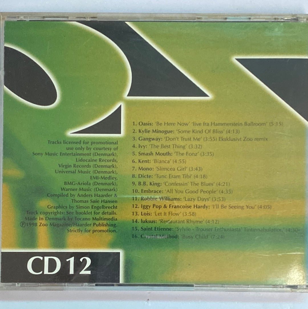 ซีดี Various - Zoo Magazine CD Sampler 12 CD VG+