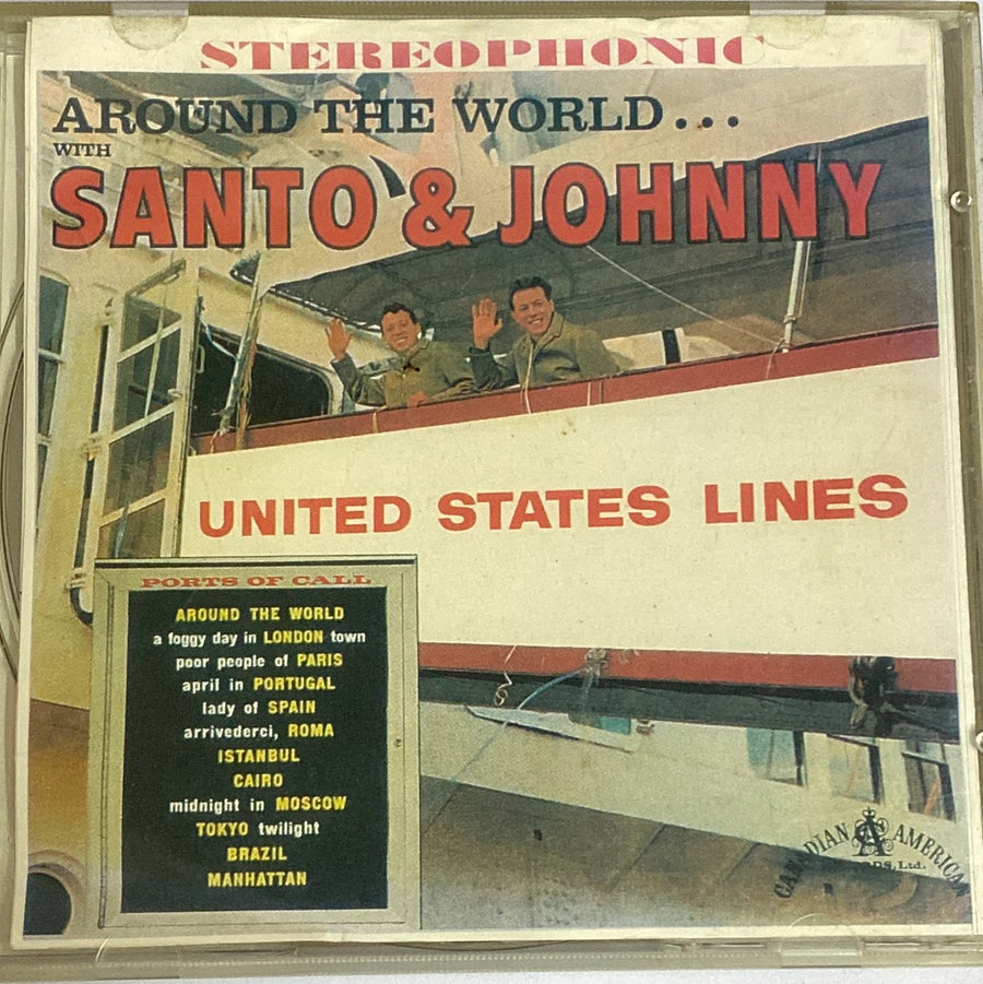 ซีดี Santo & Johnny - The Best Of Santo & Johnny (CD) (VG+)